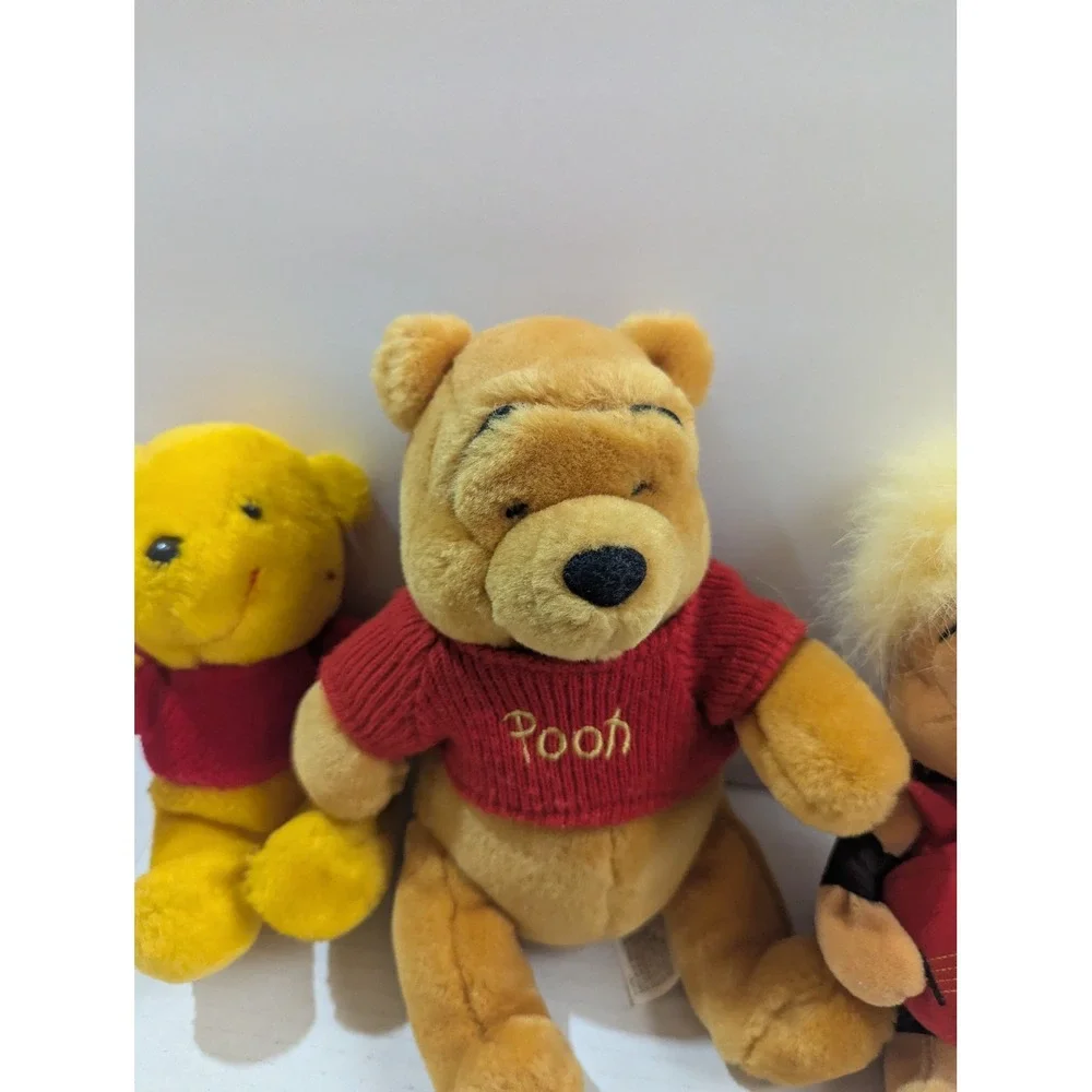 Disney Winnie the Pooh Plush Lot Rockstar Guitar Sears Vintage Walt Disney World